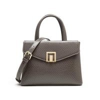 شنطة نسائية لون رمادي من لادون