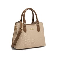 شنطة نسائية لون كاكي من لادون