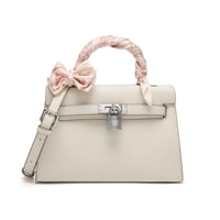 شنطة نسائية لون بيج من لادون