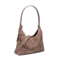 شنطة نسائية لون بني من لادون