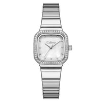 ساعة نسائية من لادون بلون فضي