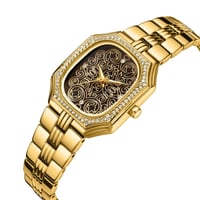 ساعة نسائية ستيل لون ذهبي من لادون