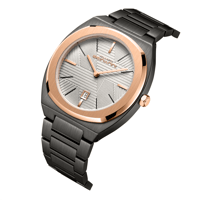 ساعة رجالية ستيل لون أسود ROBERTO BENANNI