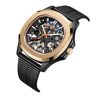 ساعة رجالية استيل لون أسود ROBERTO BENANNI