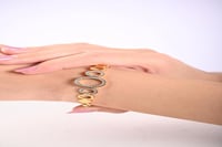 أسوارة نسائية لون ذهبي من لادون