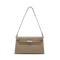 شنطة نسائية لون كاكي من لادون