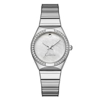 ساعة نسائية من لادون بلون فضي