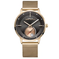 ساعة رجالية ستيل لون ذهبي ROBERTO BENANNI