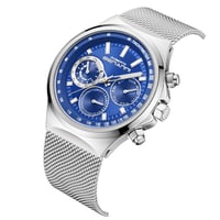 ساعة رجالية ستيل لون فضي ROBERTO BENANNI