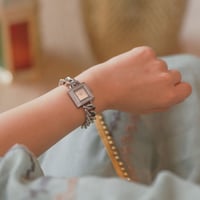 ساعة نسائية ستيل - لون فضي - لادون