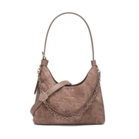 شنطة نسائية لون بني من لادون