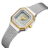 ساعة نسائية ستيل لون ذهبي و فضي من لادون