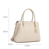 شنطة نسائية لون بيج من لادون