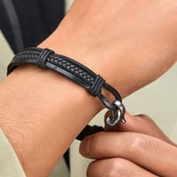 أسوارة رجالية - لون أسود - لادون