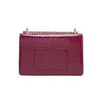 شنطة نسائية لون أحمر من لادون