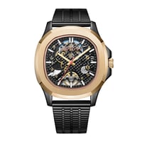 ساعة رجالية استيل لون أسود ROBERTO BENANNI