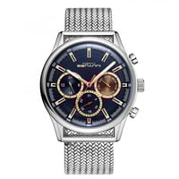 ساعة رجالية ستيل لون فضي ROBERTO BENANNI