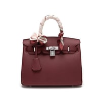 شنطة نسائية لون عنابي من لادون