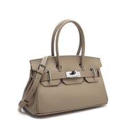 شنطة نسائية لون رمادي من لادون