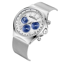 ساعة رجالية ستيل لون فضي ROBERTO BENANNI