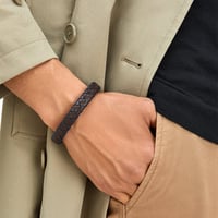 أسوارة رجالية - لون أسود و بني - لادون