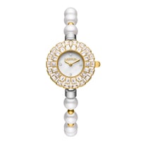 ساعة نسائية ستيل لون ذهبي و فضي من لادون