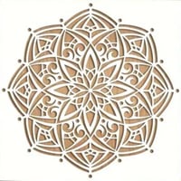 استينسل ( مندالا ) 9