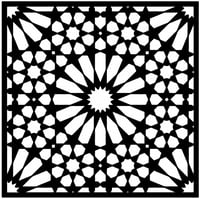 استينسل زخرفة مغربية (2)