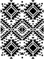 استينسل - زخرفة شعبية ( 7 )