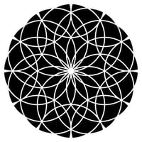 استينسل زخرفة هندسية ( 11 )