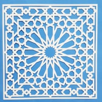 استينسل زخرفة هندسية (3) مقاس a3