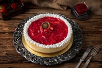 تشيز كيك الفراولة 9 انش