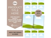 مجموعة 1500 Mockup احترافي – قابلة للتعديل على Can...