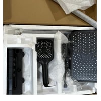 خلاط دش شاور كامل الومينيوم بشاشه رقمية اسود مطفي