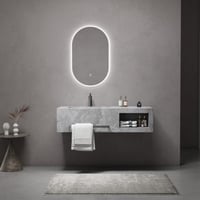 مغاسل رخام رصاصي معرق حوض بعدة مقاسات