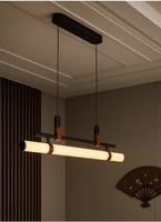 ثريا نجف علاقي ليد اضاءه اصفر مقاس 75 سم