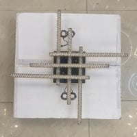 ثريا لطش مودرن اسود 3 اضاءات مقاس القطر 60 سم