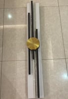 ابليك جداري مودرن – ذهبي مع أسود – 3 إضاءات – تصمي...