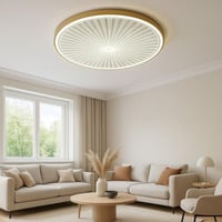 لطش سقف مودرن دائري ليد مقاس 50 سم بثلاث إضاءات