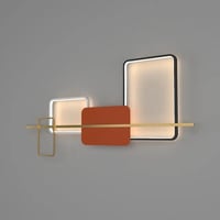 ابليك جداري مودرن بثلاث اضاءات