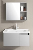 مغسله ديكور الومنيوم رمادي سطح سيراميك متوفر بمقاس...