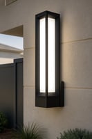 إبليك جداري خارجي بتصميم هندسي أنيق – مقاس 40 سم –...