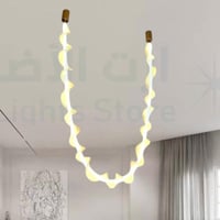 ثريا ليد لولبية مودرن - إضاءة ديكور فاخرة بتصميم ع...