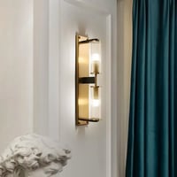 ابليك جداري مجوز ذهبي شفاف