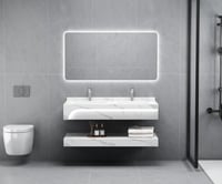 مغاسل رخام ابيض معرق رمادي اناره اماميه حوض وحوضين...