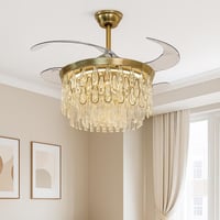 ثريا نجف مروحة بثلاث إضاءات – تصميم فاخر من متجر أ...