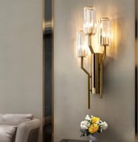 ابليك جداري ذهبي ثلاثي