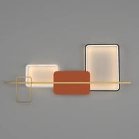 ابليك جداري مودرن بثلاث اضاءات