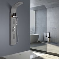 شاور دش جداري رمادي