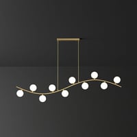 ثريات اسقف تصميم عصري مقاس 120 سم